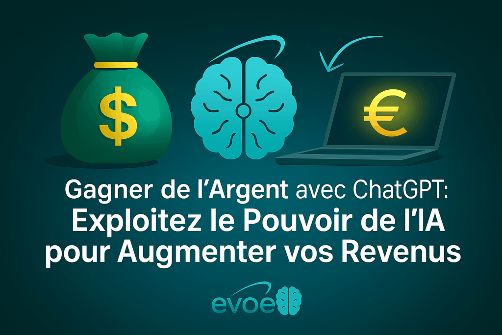 Gagner de l'argent avec ChatGPT pour augmenter vos revenus !