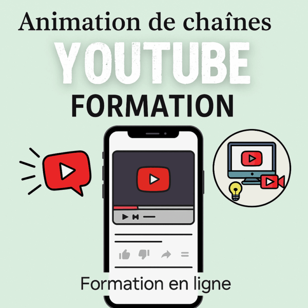 Animation de chaînes YouTube Formation