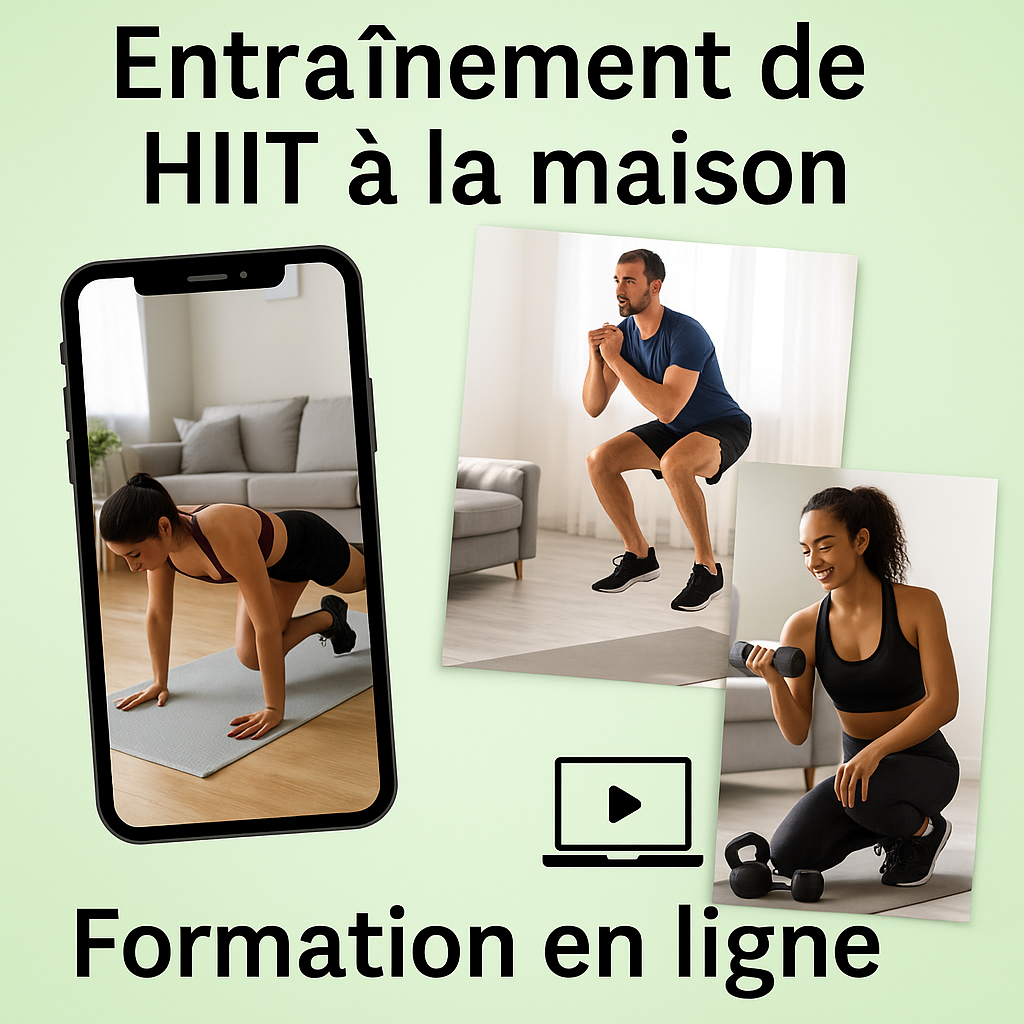 Entraînement de HIIT à la maison