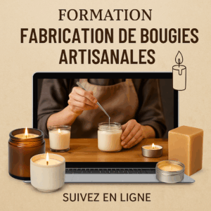 Fabrication de bougies artisanales