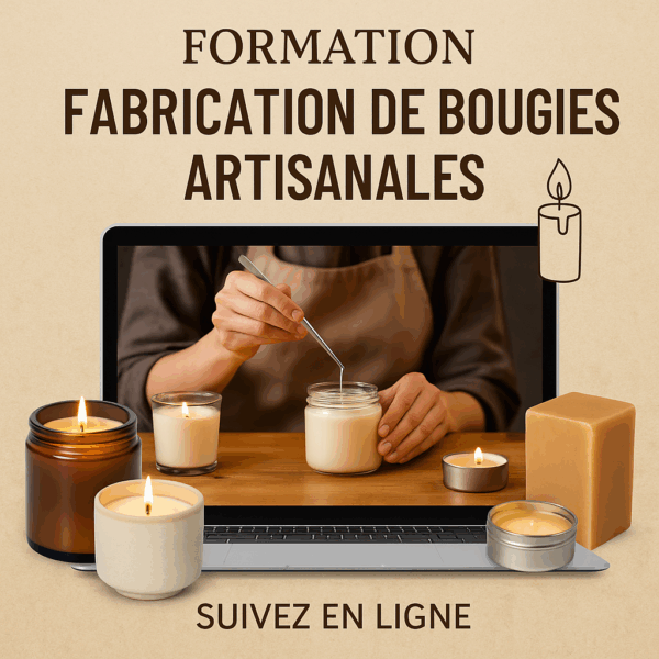 Fabrication de bougies artisanales