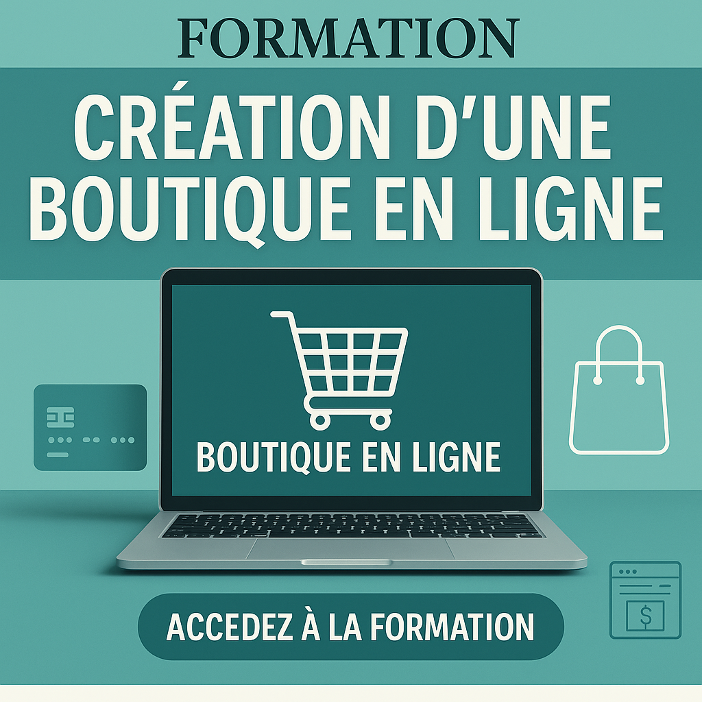 Formation Création d'une boutique en ligne