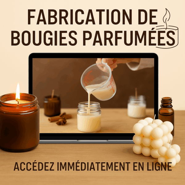 Formation Fabrication de bougies parfumées
