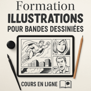 Formation Illustrations pour bandes dessinées