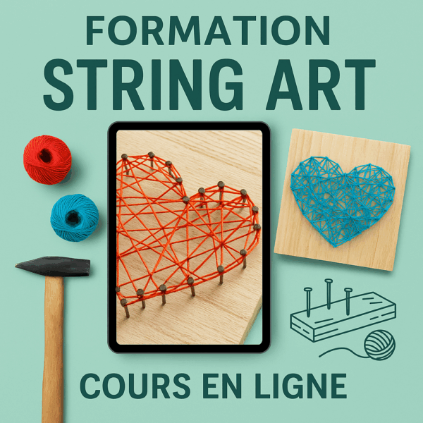 Formation String art