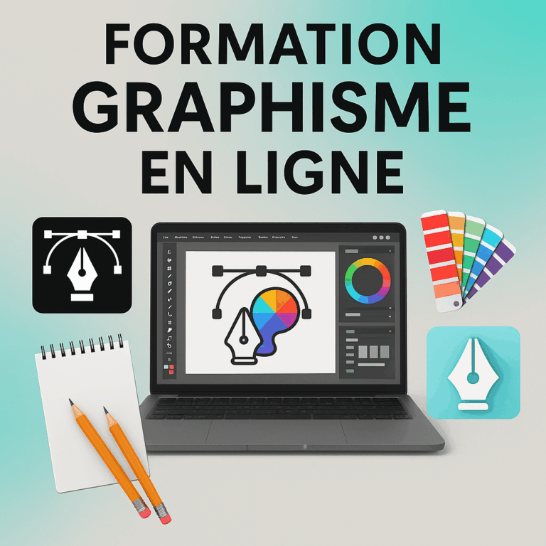 Formation graphisme en ligne - Evoee - Formation en ligne