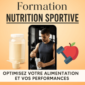 Formation nutrition sportive