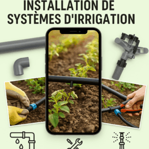 Installation de systèmes d'irrigation