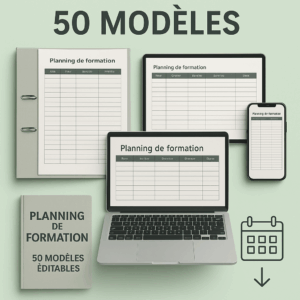 Planning de formation (50 modèles)