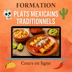Plats mexicains traditionnels formation