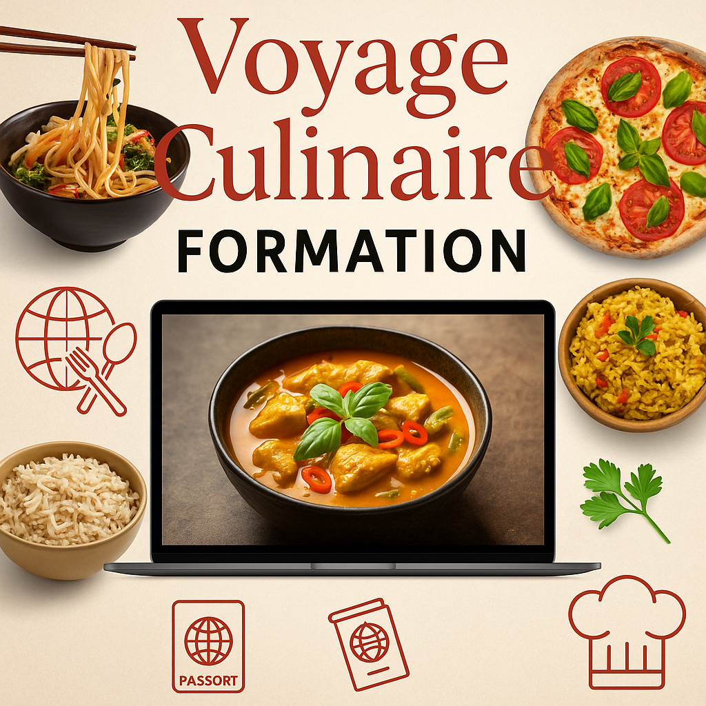 Voyage culinaire Formation
